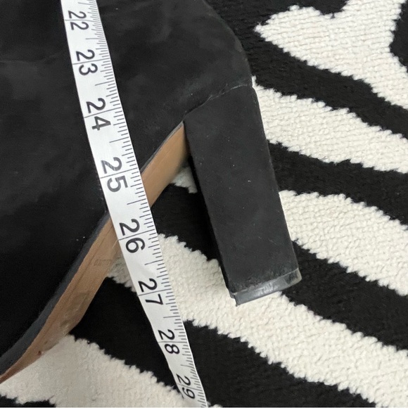 Dolce Vita Katy Black MicroSuede Over The Knee OTB Boots Size 10 - Picture 10 of 12